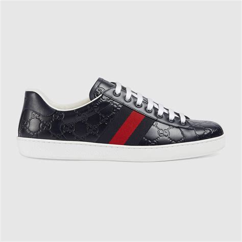 gucci ace low light blue|Gucci Men's Gucci Ace Low.